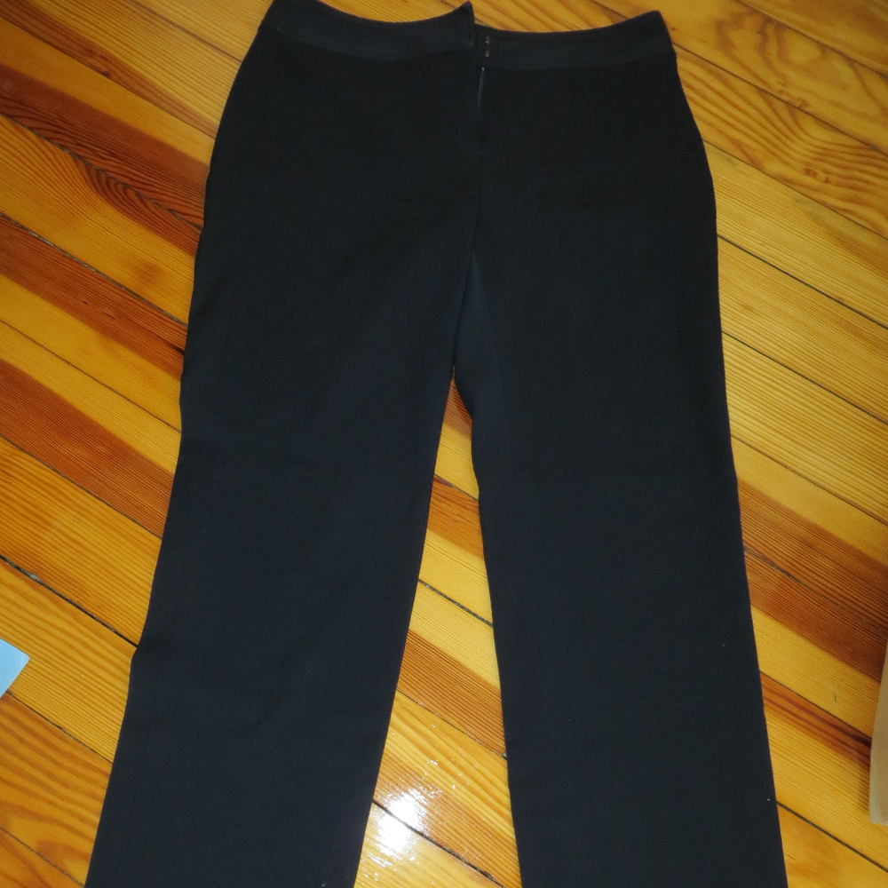 Liz Claiborne Navy Blue Straight Leg Work Pants